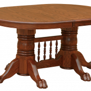 Mesa de muebles de madera PNG Pic