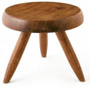 Wooden Stool Furniture PNG Cutout