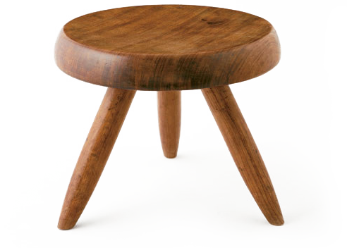 Wooden Stool Furniture PNG Cutout