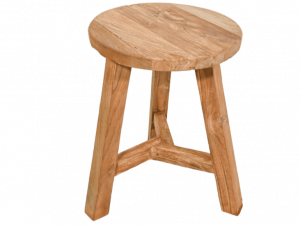 Wooden Stool Furniture PNG File