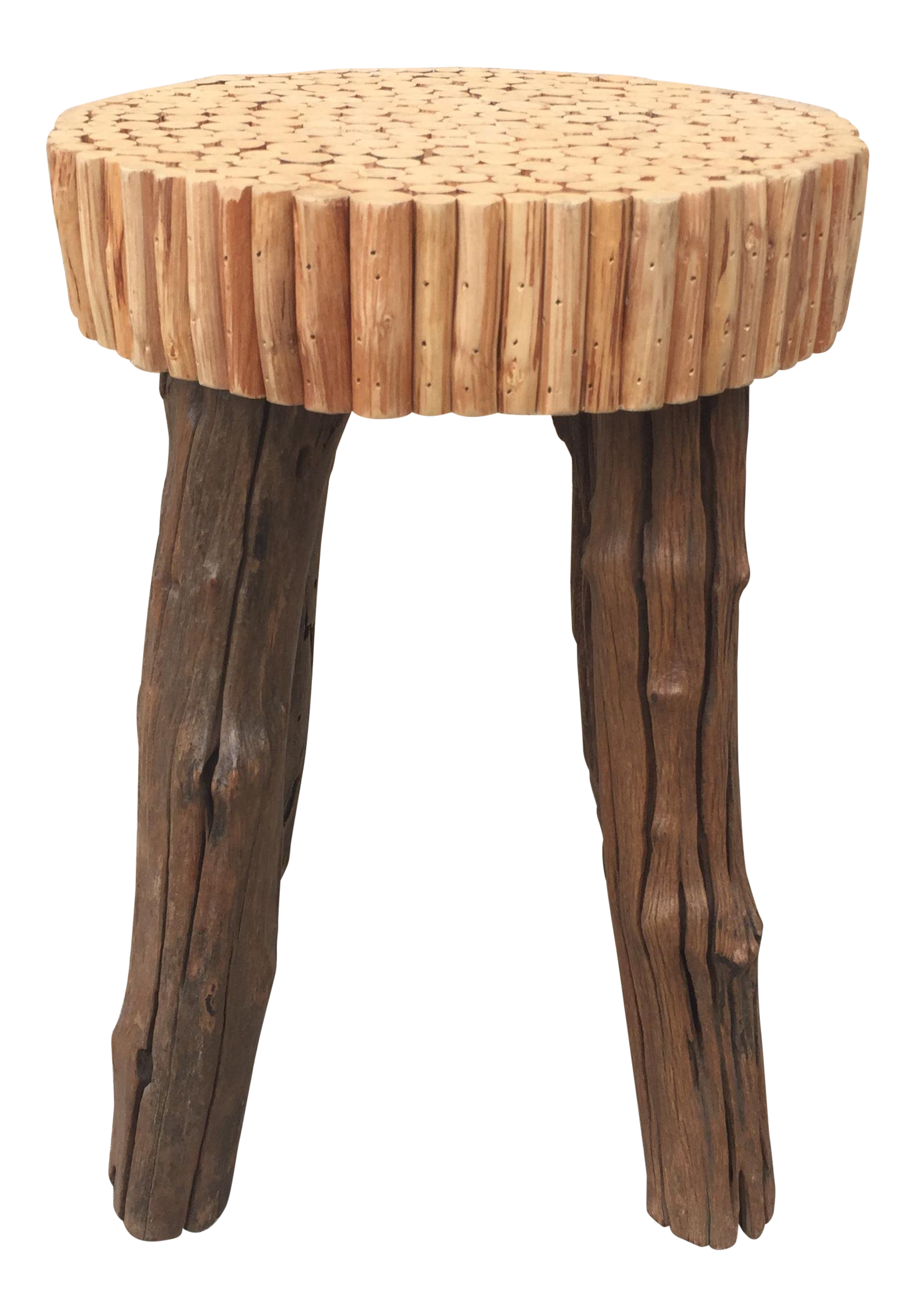 Wooden Stool Furniture PNG