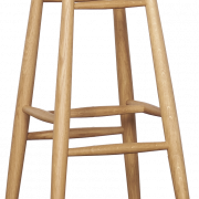 Wooden Stool PNG Free Image