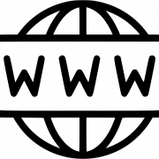 World Wide Web www Internet Png Dosyası