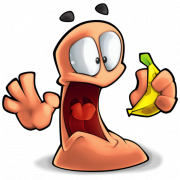Worms Game PNG Cutout