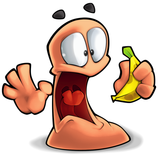 Worms Game PNG Cutout