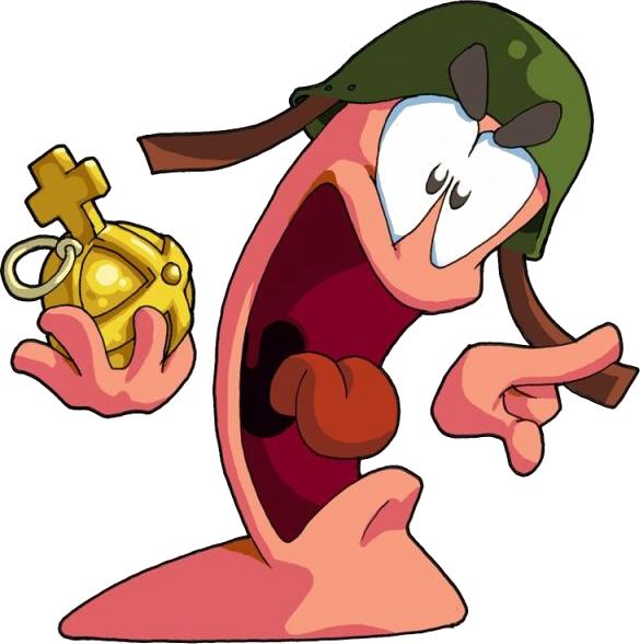 Worms Game PNG HD Image