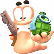 Worms Game PNG Image File