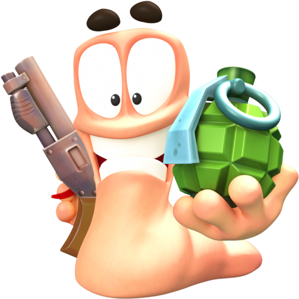 Worms Game PNG Image File