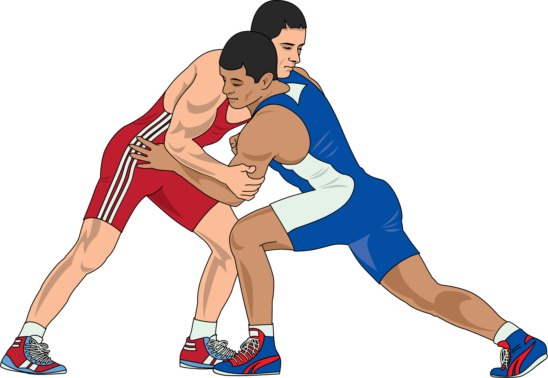 Wrestling Competition PNG File