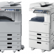 Copie de scanner de machine Xerox Imprimer la découpe PNG