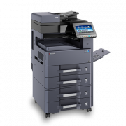 Xerox machine scanner kopie afdrukken transparant