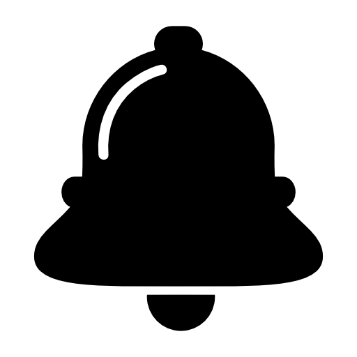 Youtube Bell Icon Button PNG Photo