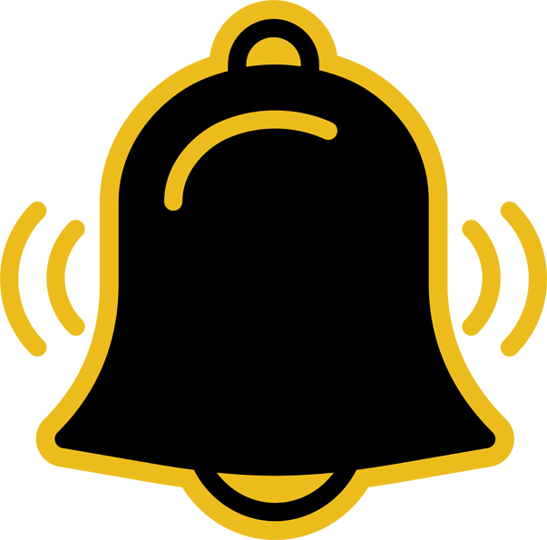 YouTube Bell -pictogram knop PNG