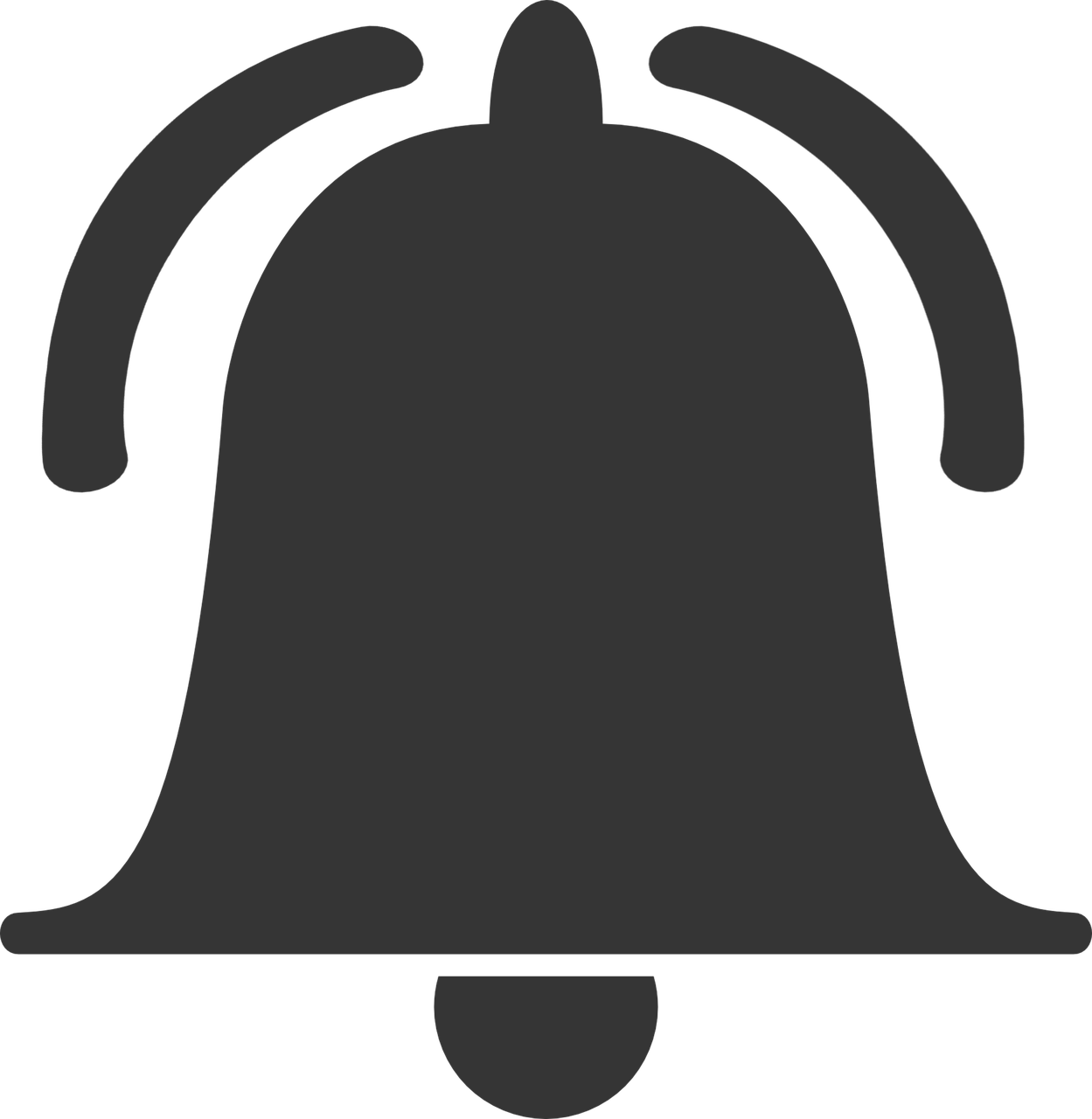 Youtube Bell Icon PNG Free Image