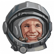Yuri Gagarin Transparan