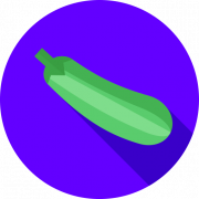 Zucchini transparan
