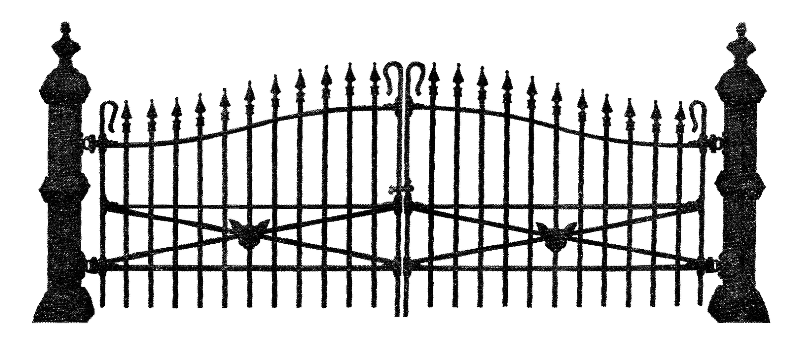 Architecture Gate PNG HD Image