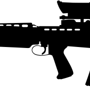 Rifle PNG de assalto clipart