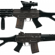 Assault Rifle PNG Images HD