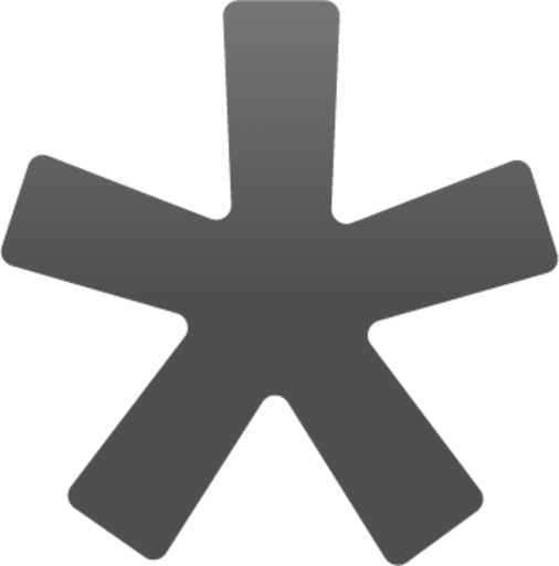 Asterisk -symbool png gratis afbeelding