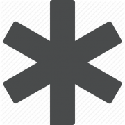 Asterisk Symbol PNG Image File