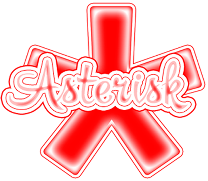 Asterisk Vector PNG Clipart