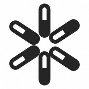 Asterisk Vector PNG Recorte