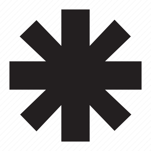 Asterisk Vector PNG Pic