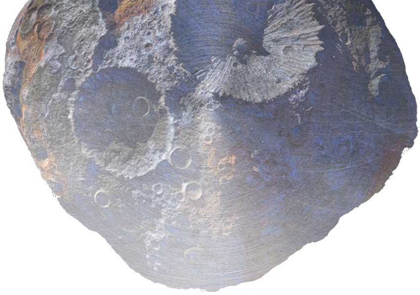 Asteroid Background PNG