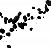 Asteroid Meteor PNG Photo
