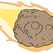 Asteroid Meteor Transparent