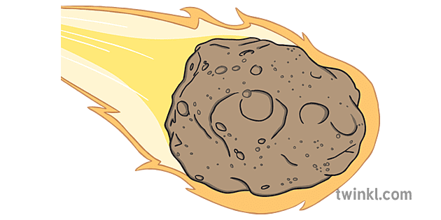Asteroid Meteor Transparent
