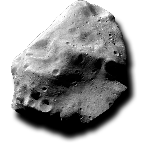Découpe PNG astéroïde