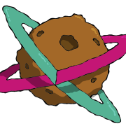 Asteroid PNG Image File