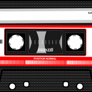 Audio Cassette PNG Cutout