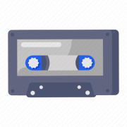Audio Cassette Transparent