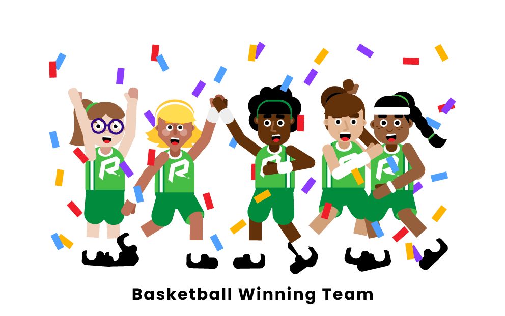 Basketball Team PNG Clipart