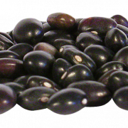 Frijoles negros PNG recorte