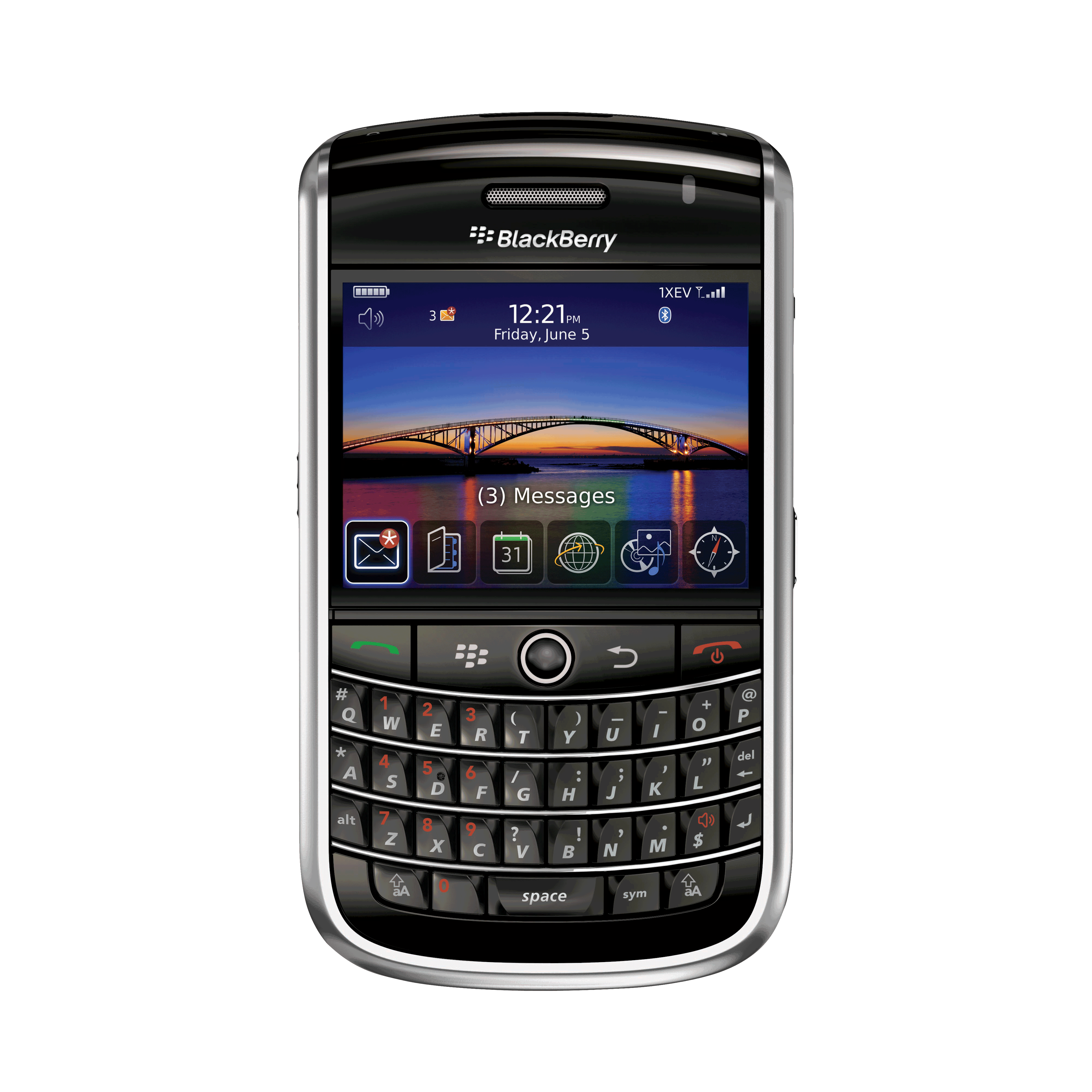 Blackberry Mobile PNG HD -Bild