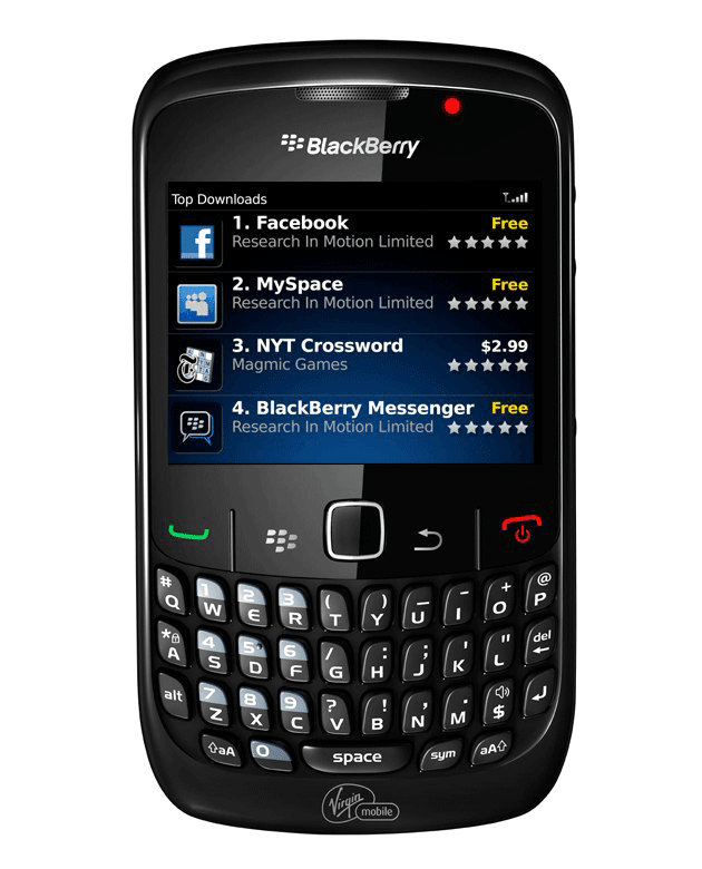 BlackBerry Мобильный PNG Image HD