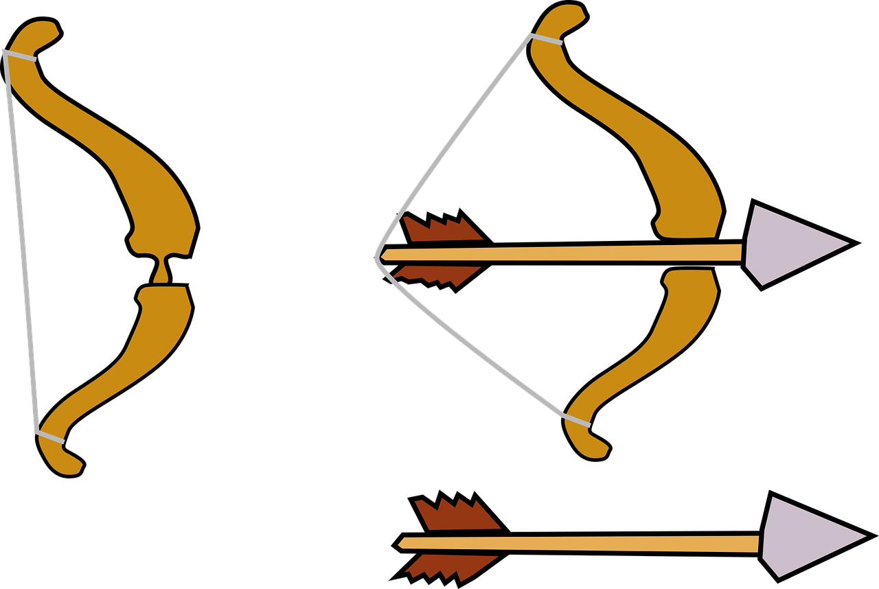 Bow And Arrow Archery Tribal PNG