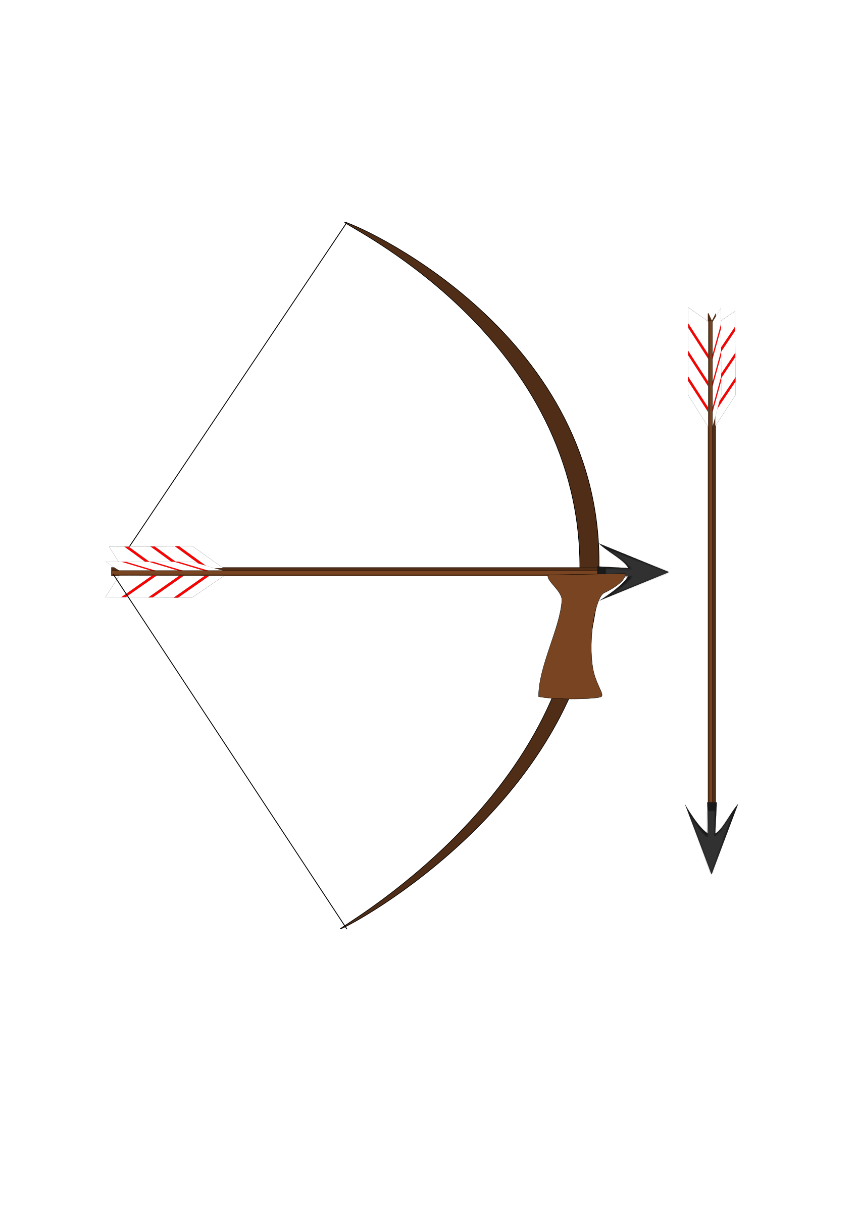 Bow And Arrow PNG Cutout