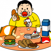 صبي يأكل الطعام PNG صورة