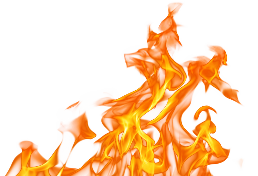 Burn PNG Cutout