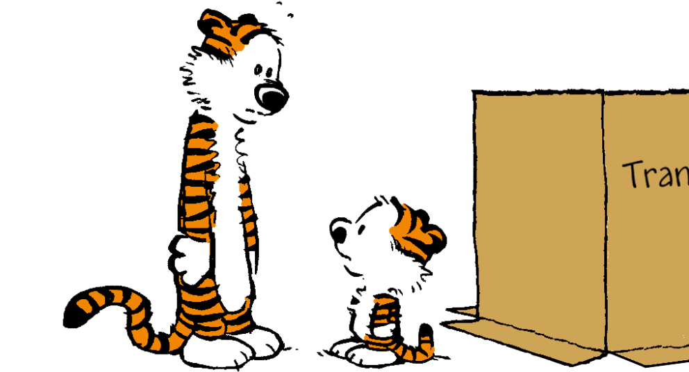 Calvin And Hobbes No Background