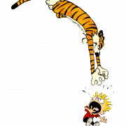 Calvin und Hobbes png Bild