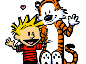 Calvin And Hobbes PNG Image File