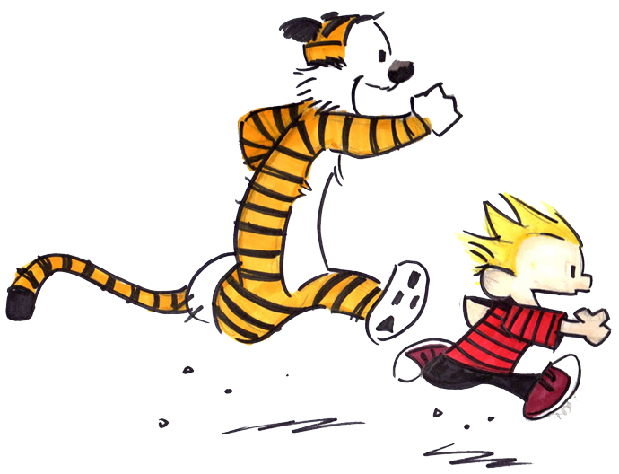 Calvin And Hobbes PNG Pic