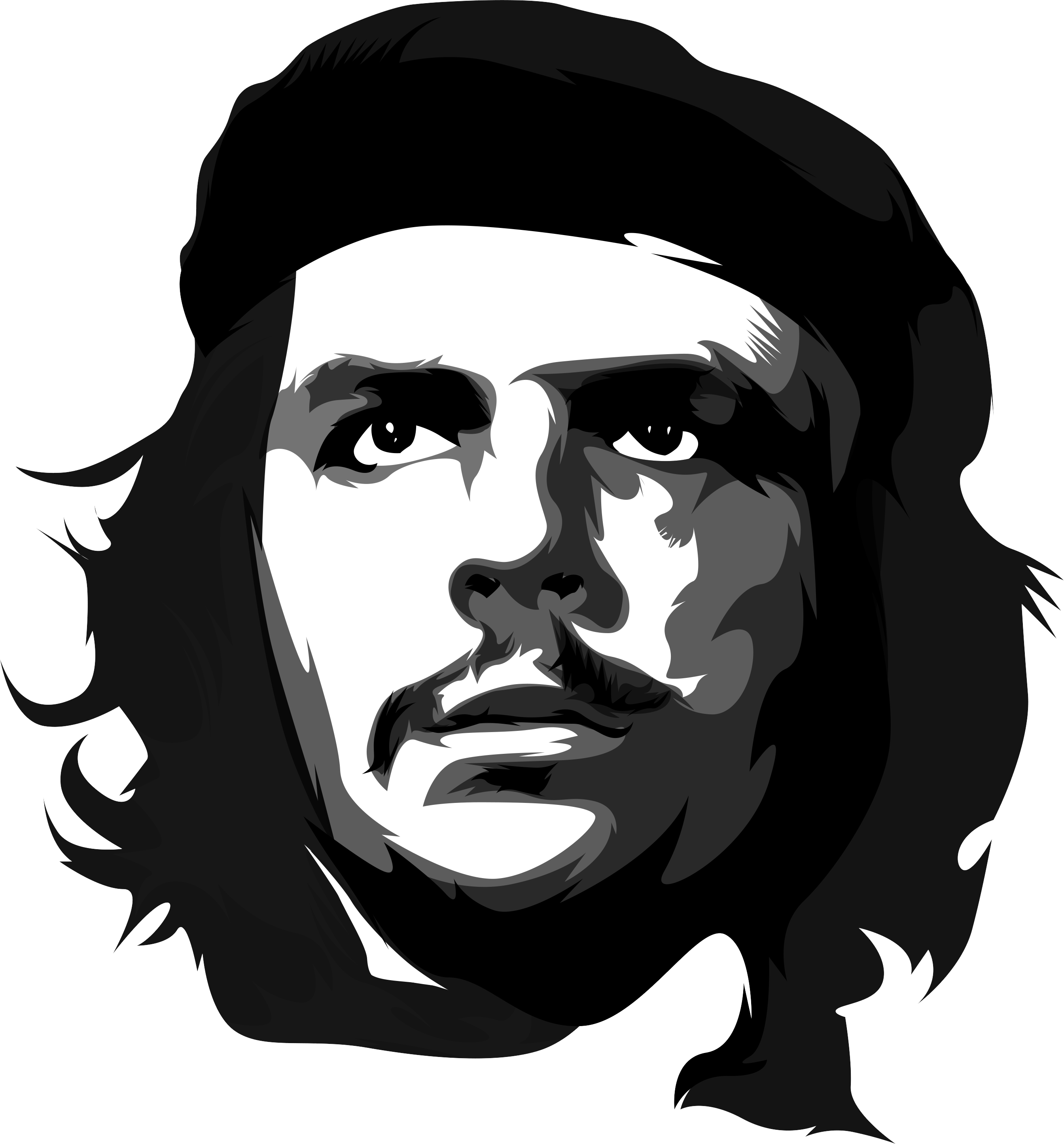 Che Guevara Vector PNG Clipart