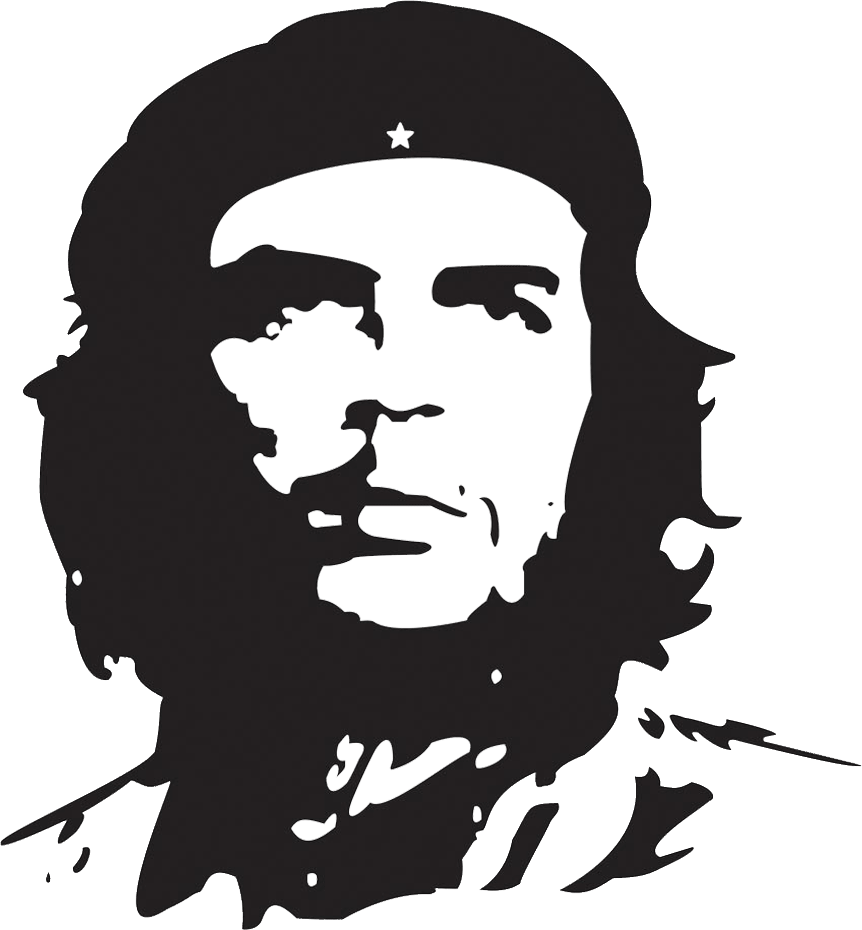 Che Guevara Vector PNG Images